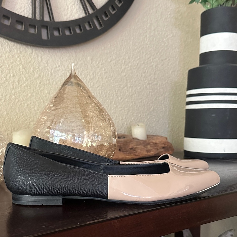 New! Circus by Sam Edelman Elegant Black and Cream Women's Flats
